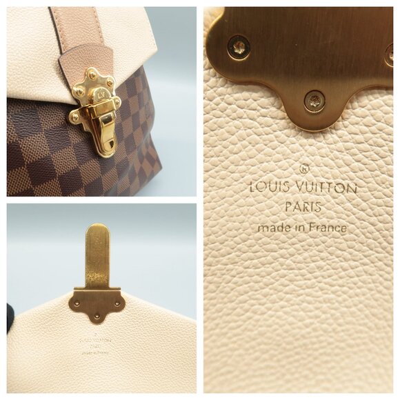 Louis Vuitton Clapton Brown Damier Ebene Canvas Backpack - Picture 11 of 12